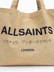 AllSaints Brown Underground Acid Tote Bag - Image 4 of 6