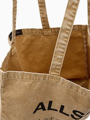 AllSaints Brown Underground Acid Tote Bag - Image 5 of 6