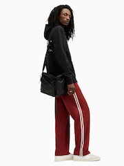 AllSaints Black Underground Zip 100% Cotton Hoodie - Image 5 of 8