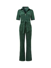 Joe Browns Zip Front Belted Bootcut Corduroy Jumpsuit - Imagen 6 de 6