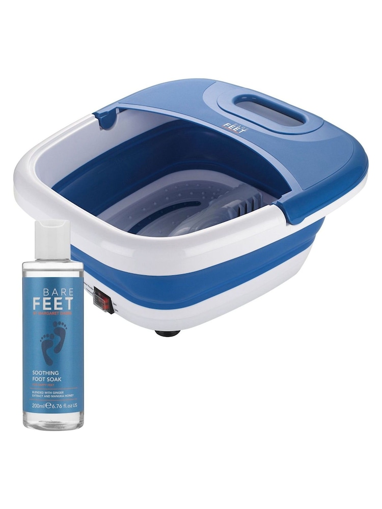 Bare Feet by Margaret Dabbs Foldable Foot Spa and Soothing Foot Soak 200ml Duo (Worth £63) - Image 1 of 1