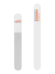 Bare Feet by Margaret Dabbs Glass Nail File and Nail Buff Shine Duo (Worth £15) - Image 1 of 1
