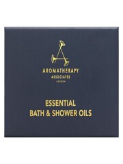 Aromatherapy Associates Essential Bath and Shower Oil Trio Gift Set - Image 2 of 3
