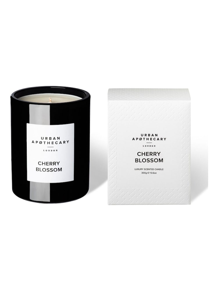 Urban Apothecary White 300g Cherry Blossom Luxury Candle - Image 2 of 2