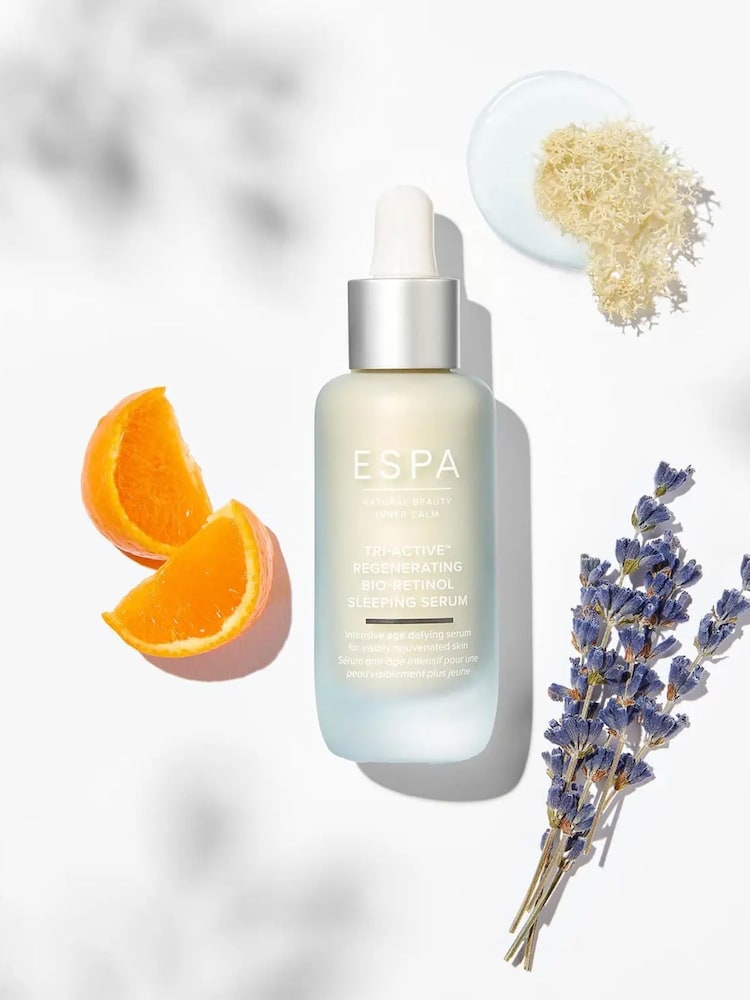 ESPA Tri Active Regenerating Bio Retinol Sleeping Serum 30ml - Image 2 of 4 ESPA Tri Active Regenerating Bio Retinol Sleeping Serum 30ml - Image 2 of 4