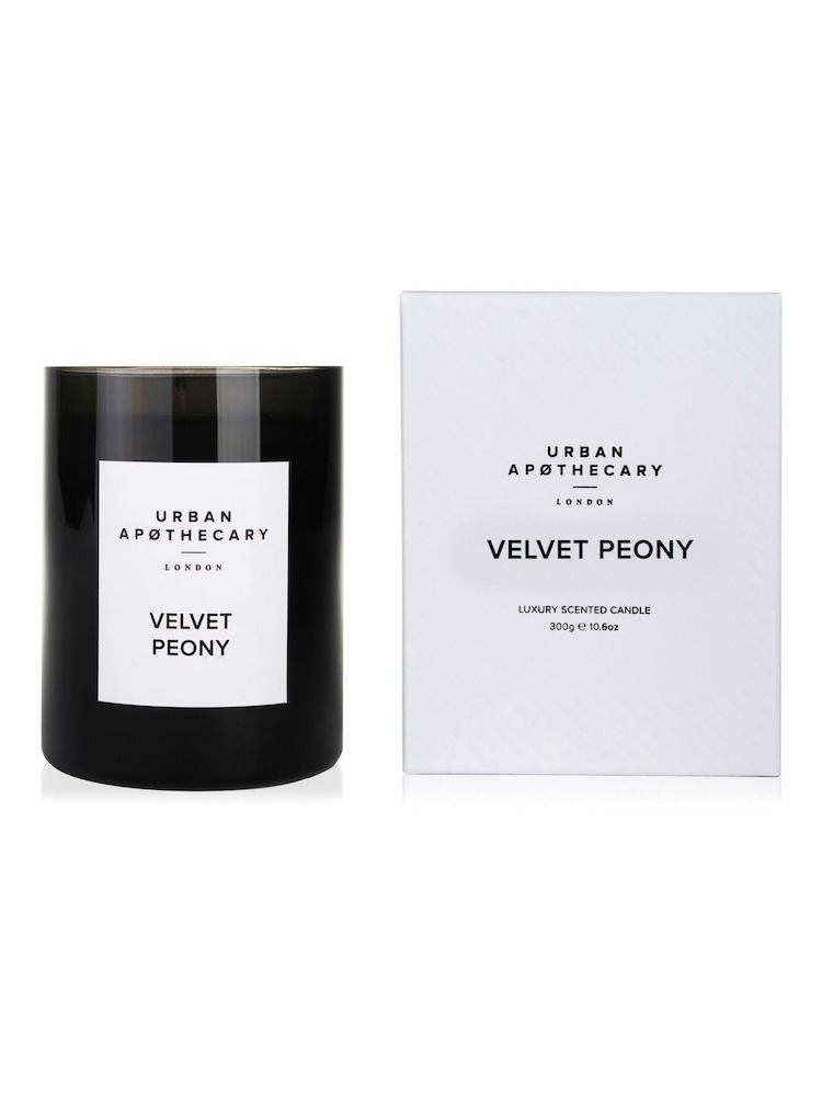 Urban Apothecary Velvet Peony Luxury Scented Candle 300g - Image 1 of 1