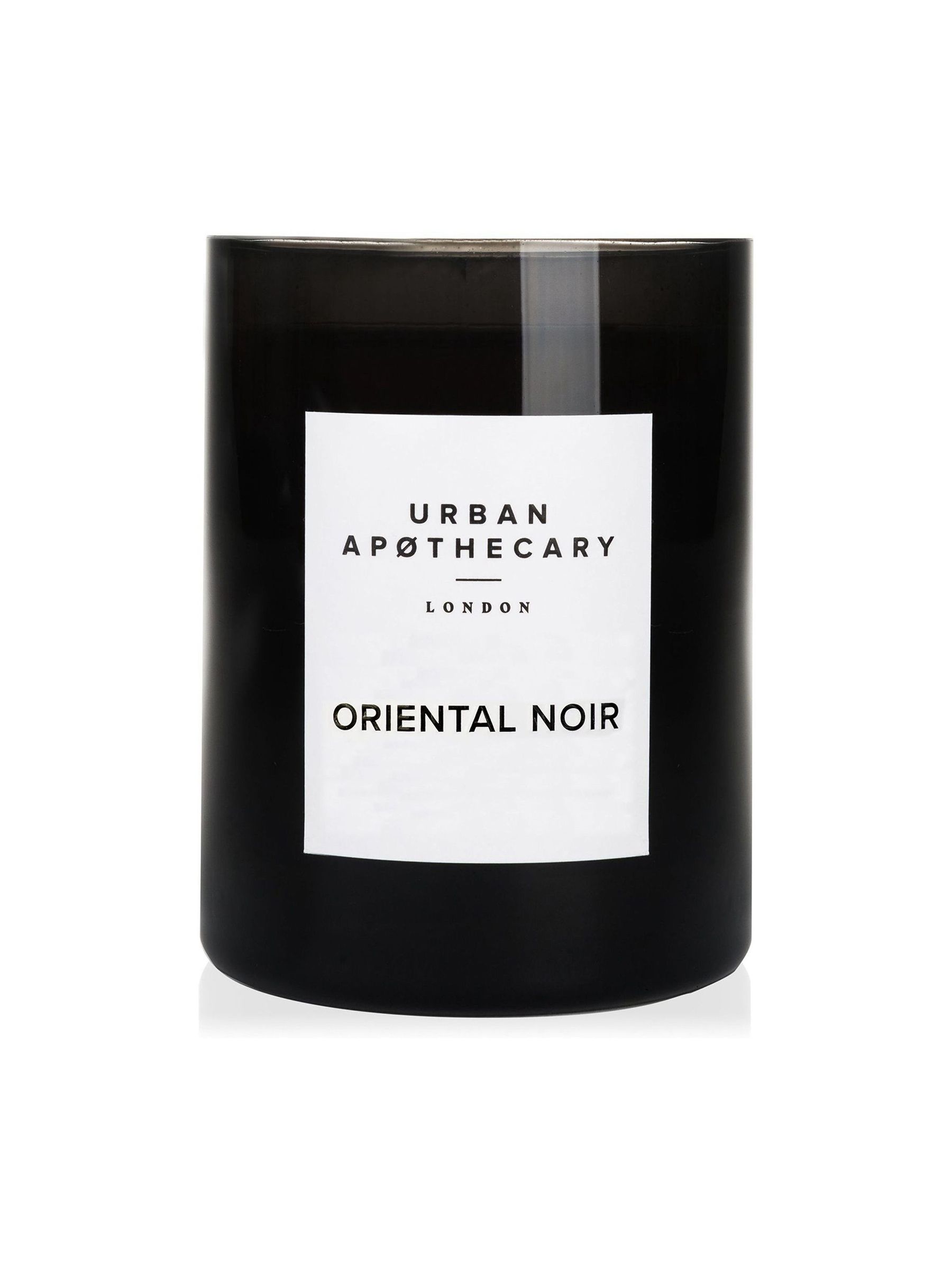 Urban Apothecary Unisex Kids Dark/White/Black Oriental Noir Luxury Scented Candle 300G - Image 1