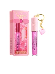 Too Faced Charmed Life Maximum Plump Lip Gloss And Key Chain Black Gift Set - Image 1 of 7