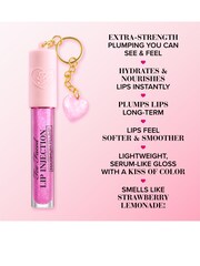 Too Faced Charmed Life Maximum Plump Lip Gloss And Key Chain Black Gift Set - Image 5 of 7