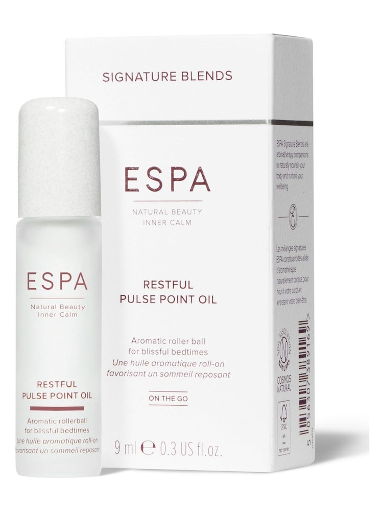 ESPA Restful Pulse Point Oil Travel Size 9ml - Image 2 of 4 ESPA Restful Pulse Point Oil Travel Size 9ml - Image 2 of 4