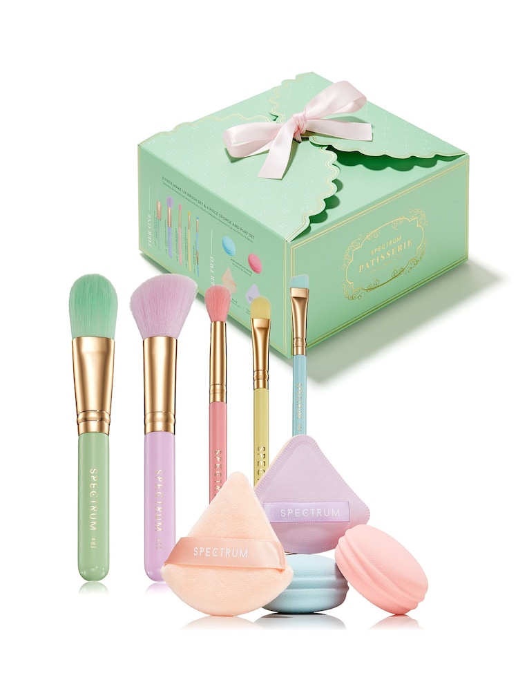 Spectrum Collections Patisserie Box Brush Sponge and Powder Puff Gift Set - Image 1 of 4