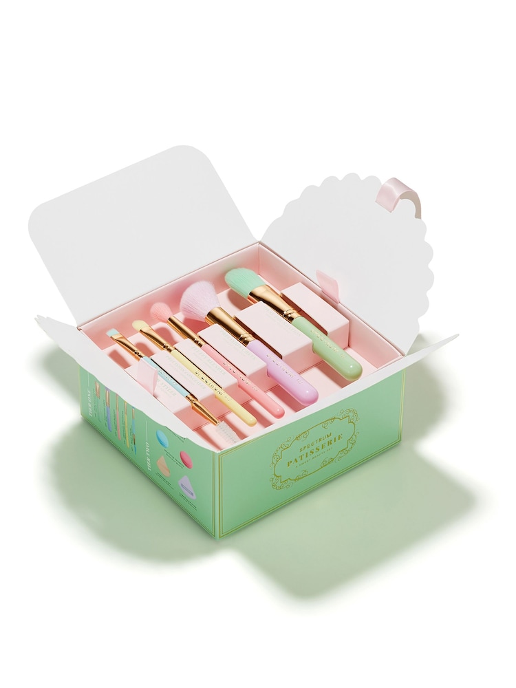 Spectrum Collections Patisserie Box Brush Sponge and Powder Puff Gift Set - Image 2 of 4