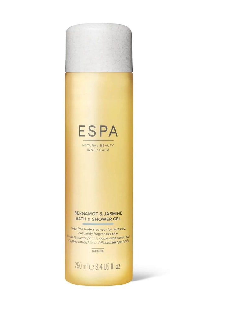 ESPA Bergamot and Jasmine Bath Shower Gel 250ml - Image 1 of 4