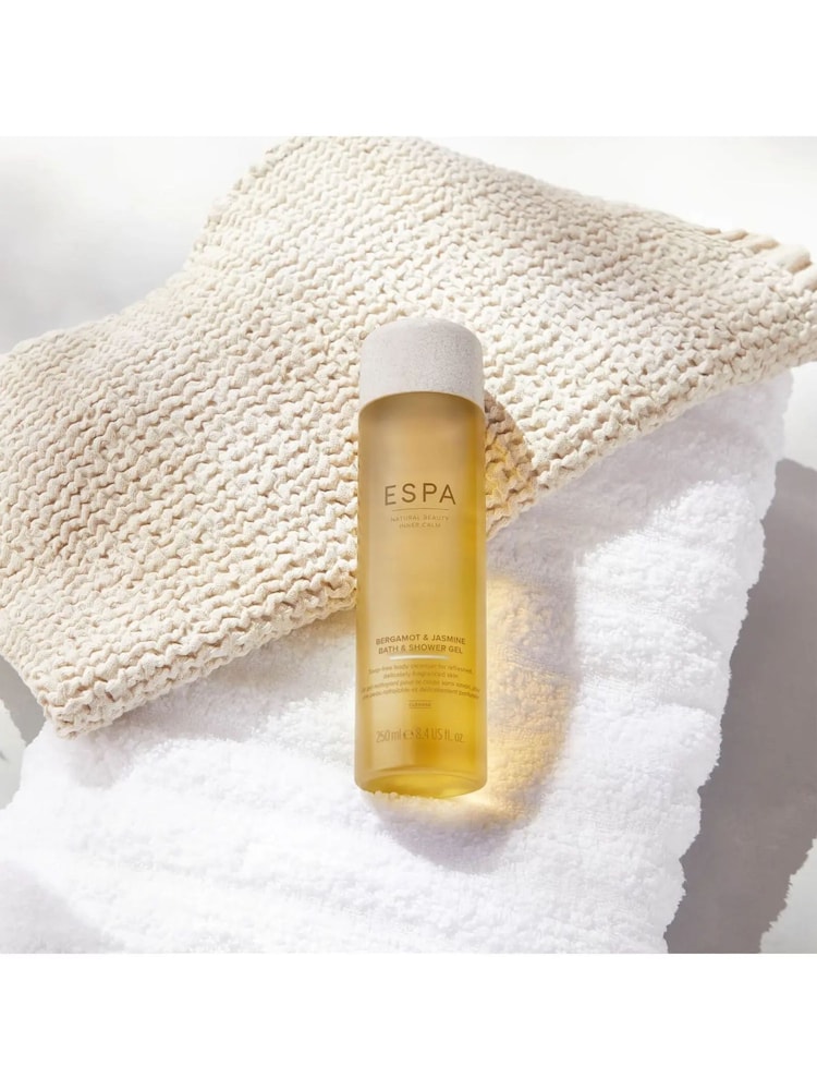 ESPA Bergamot and Jasmine Bath Shower Gel 250ml - Image 2 of 4