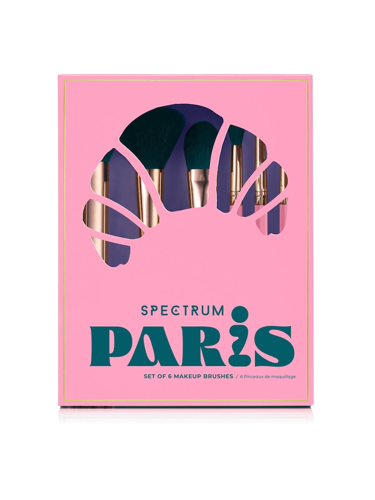 Spectrum Collections Paris Travel Book Make Up Brush Set - Image 2 of 3