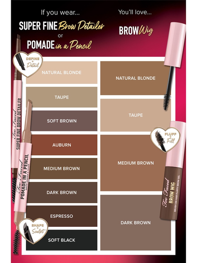 Too Faced Brow Pomade In A Eyebrow Pencil - Image 2 of 4