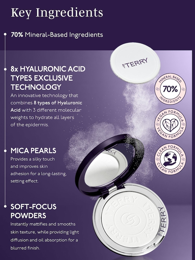 BY TERRY Travel Size 8HA Hyaluronic Pressed Hydra Powder Full Size - Image 2 of 5