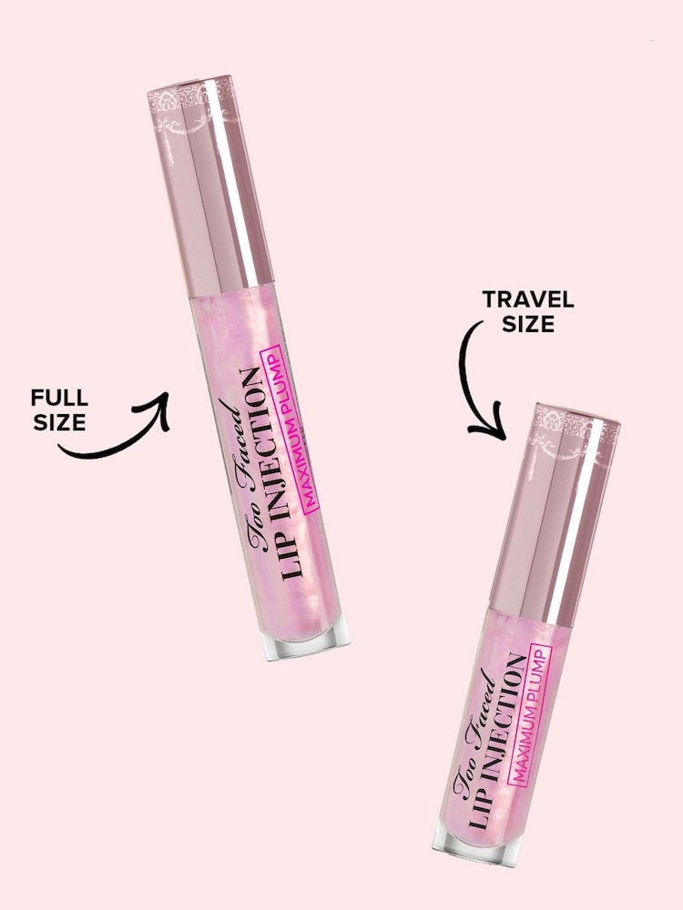 Too Faced Lip Injection Doll Size Maximum Plump Gloss - Image 2 of 5