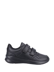 Hush Puppies Black Marling Easy Senior School Shoes - Image 1 of 4