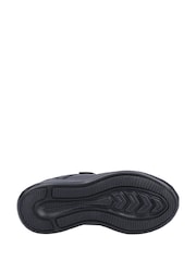 Hush Puppies Black Marling Easy Senior School Shoes - Image 4 of 4