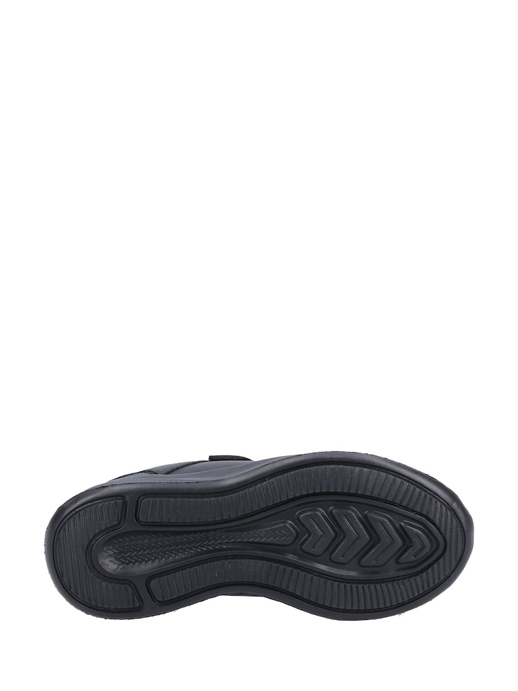 Hush Puppies Black Marling Easy Senior School Shoes - Image 4 of 4