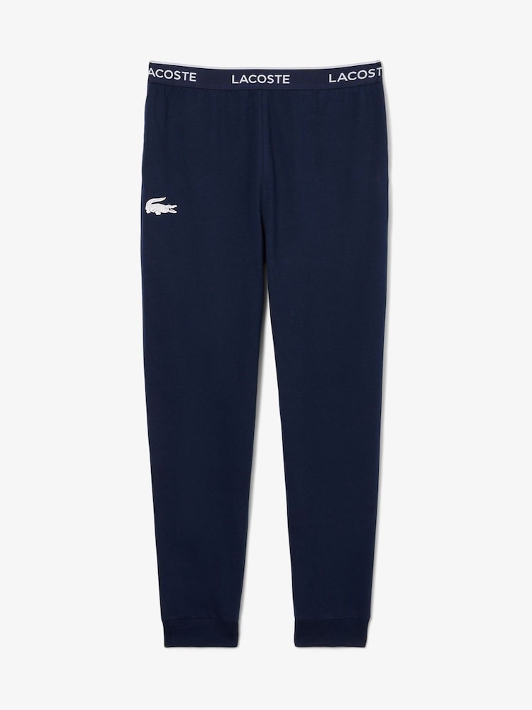 Lacoste Navy Regular Fit Joggers - Image 1 of 3