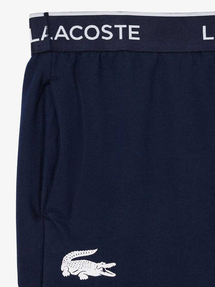Lacoste Navy Regular Fit Joggers - Image 3 of 3