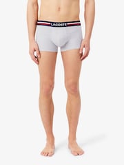 Lacoste Red Cotton Boxers 3 Pack - Image 5 of 9