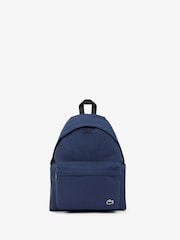 Lacoste Navy Blue Logo Backpack - Image 1 of 5
