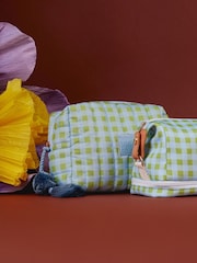 THE SOMEWHERE CO Green Hopscotch Cosmetic Case - Image 1 of 4
