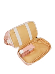 THE SOMEWHERE CO Peach Pink Flowerburst Cosmetic Bag - Image 3 of 5