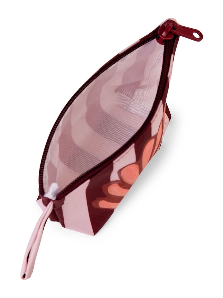 THE SOMEWHERE CO Burgundy Red Hopscotch Handy Pouch Trio - Image 5 of 5 THE SOMEWHERE CO Burgundy Red Hopscotch Handy Pouch Trio - Image 5 of 5