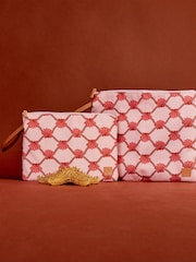THE SOMEWHERE CO Burgundy Red Hopscotch Wet Bag - Image 1 of 3