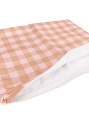 THE SOMEWHERE CO Peach Pink Hopscotch Large Wet Bag - Image 3 of 3
