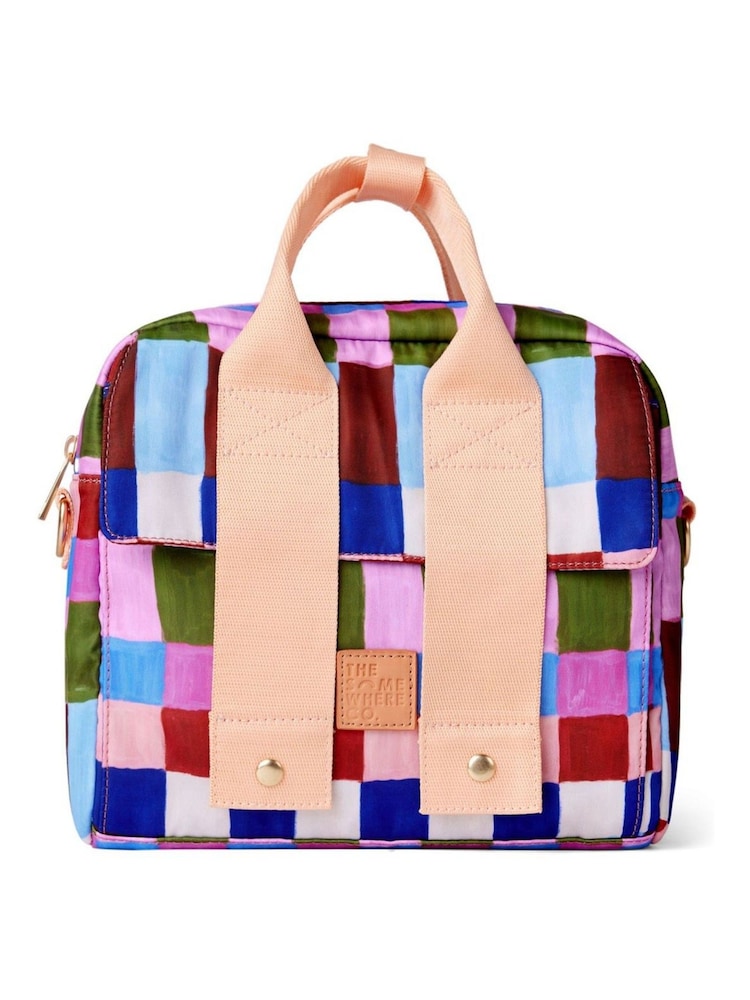 THE SOMEWHERE CO Hopscotch Lunch Tote - Image 2 of 4 THE SOMEWHERE CO Hopscotch Lunch Tote - Image 2 of 4