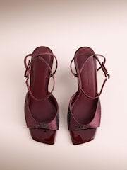 B by Ted Baker Embellished Slim Wedge Heeled Sandals - Image 4 of 8