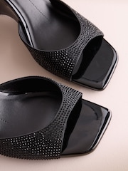 B by Ted Baker Embellished Slim Wedge Heeled Sandals - Image 9 of 12