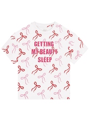 Harry Bear Harry Bear Bow & Heart Pack of 2 Pyjamas - Imagen 2 de 5