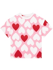 Harry Bear Harry Bear Bow & Heart Pack of 2 Pyjamas - Imagen 4 de 5