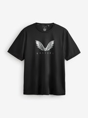 Castore Black Adapt Graphic T-Shirt - Image 1 of 1