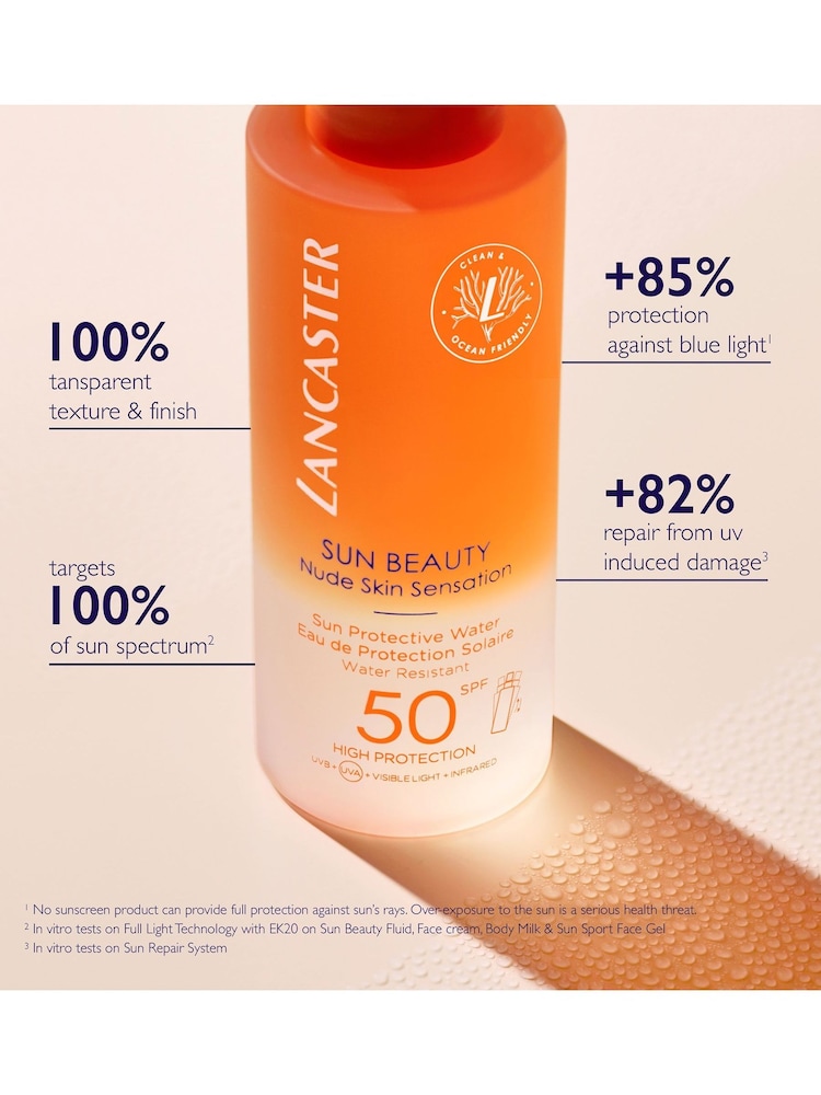 Lancaster Sun Beauty Protective Water Sun Cream SPF30 150ml - Image 5 of 5