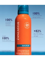 Lancaster Sun Sport Cooling Invisible Body Mist SPF30 200ml - Image 5 of 5