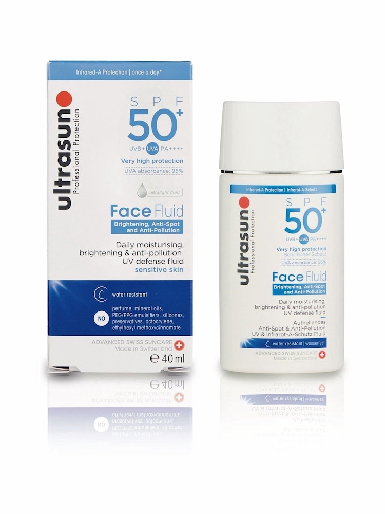 Ultrasun SPF 50 Anti Pollution Daily Face Fluid 40ml - Image 1 of 1
