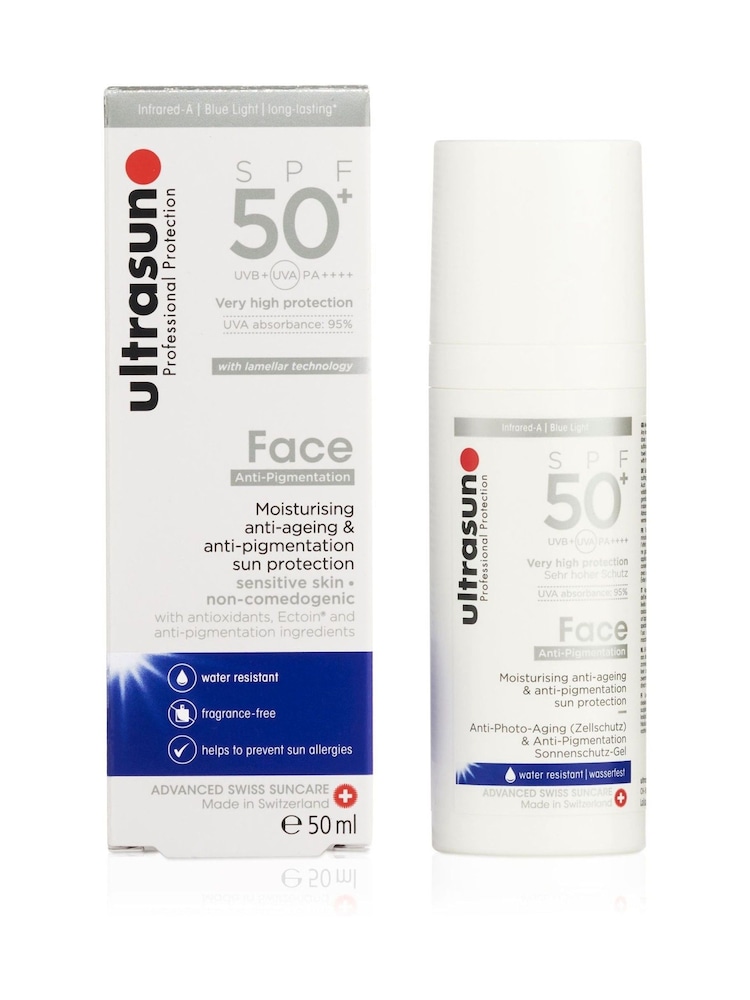 Ultrasun SPF 50 Anti Pigmentation Face Cream 50ml - Image 2 of 2