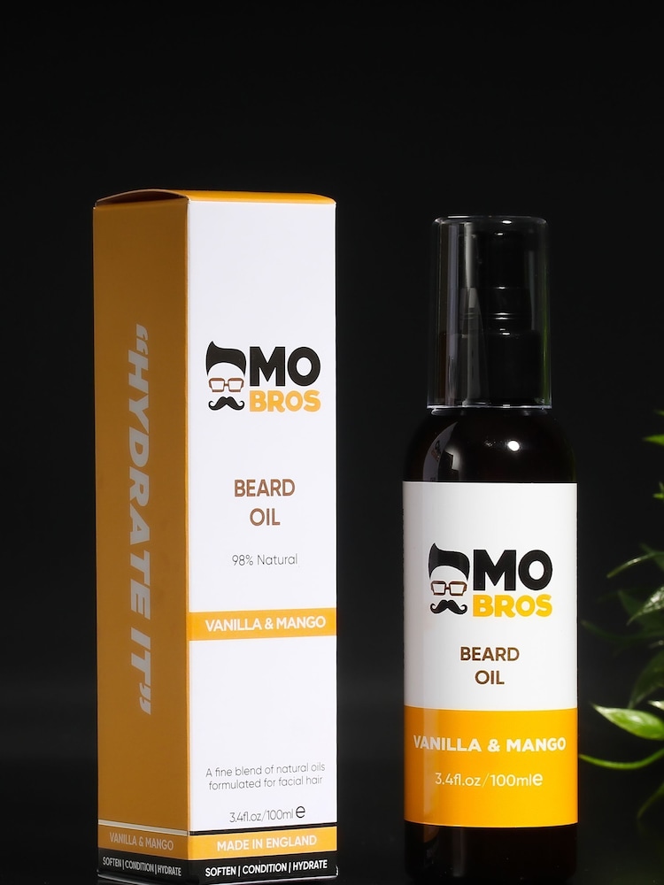 Mo Bros Premium Vanilla and Mango Beard Oil 100ml - Image 2 of 5