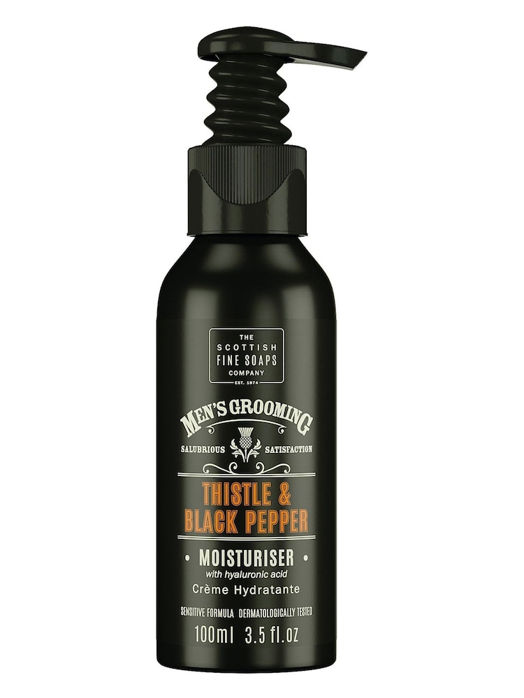 Scottish Fine Soaps Thistle and Pepper Moisturiser 100ml - Image 1 of 1