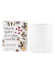 This Works Black Spice & Cedar Scented Candle - Image 1 of 1