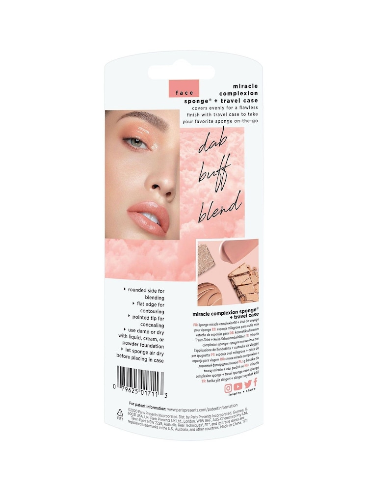 Real Techniques Miracle Complexion Sponge and Travel Case - Image 2 of 4