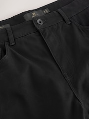 Black Slim Fit 5 Pocket Soft Touch Trousers - Image 8 of 9