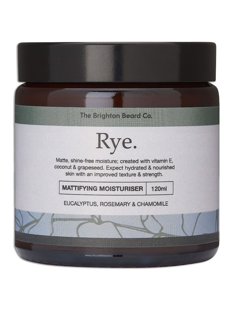 The Brighton Beard Co. Rye Mattifying Moisturiser 120ml - Image 1 of 4
